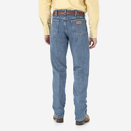 Men's Wrangler Rough Stone Slim Fit ProRodeo Boot Cut Jeans