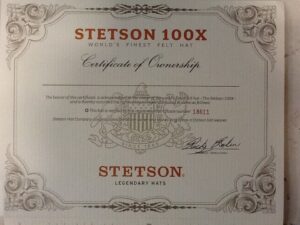stetson 100x presidente