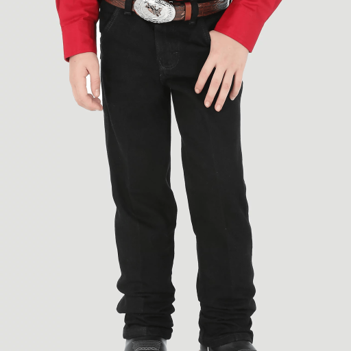 Wrangler® Cowboy Cut® Regular/Slim Fit Black Jean (1-7) 13MWJBK