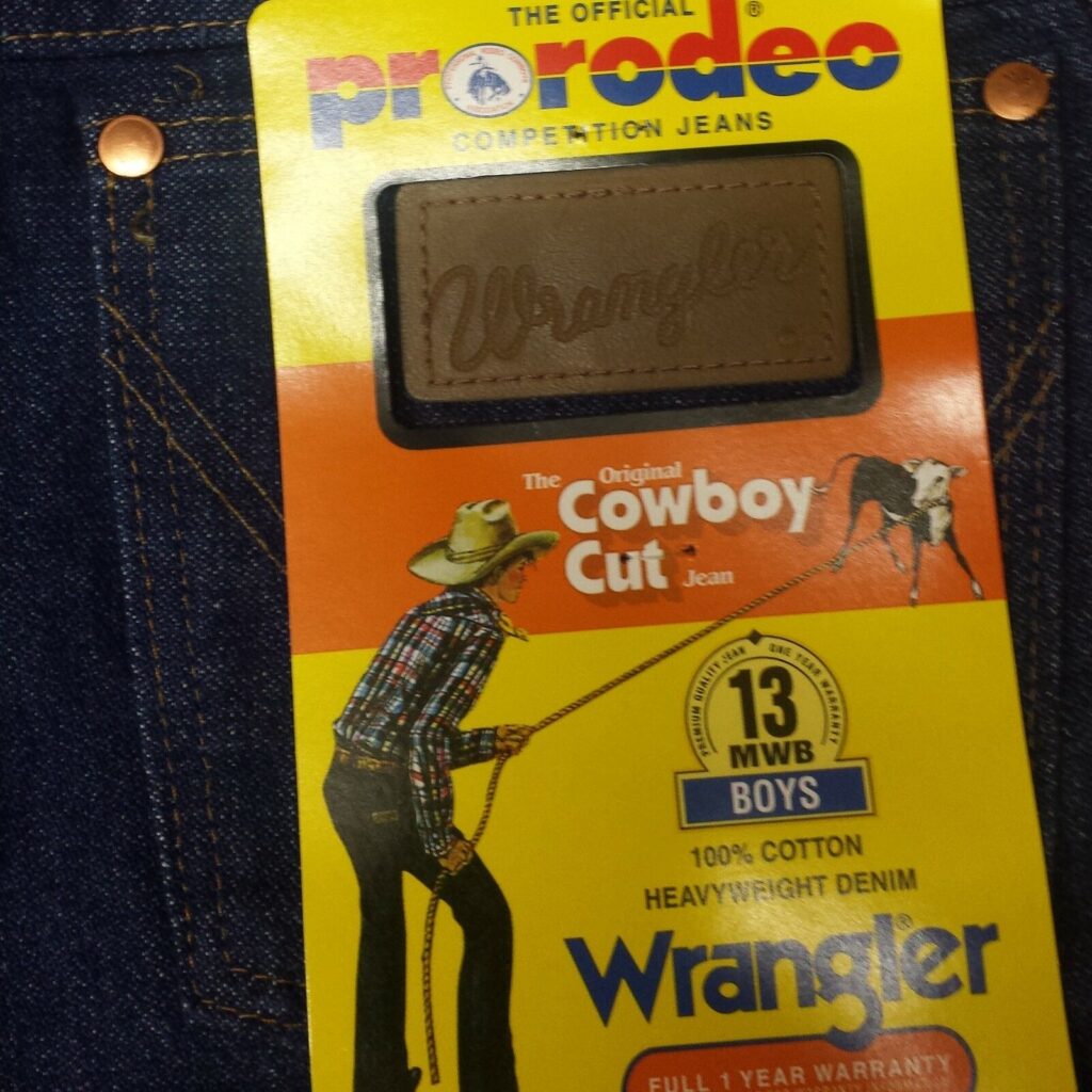 Wrangler® Cowboy Cut® Original/Slim Fit Prewashed Indigo Jean (1-7 ...