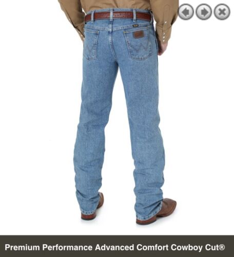 Wrangler® Cowboy Cut® Advanced Comfort Regular Fit Stone Bleach Jean ...