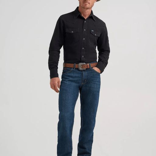 Wrangler® 20X®01 Competition Relaxed Fit Deep Blue Jean 01MWXDB