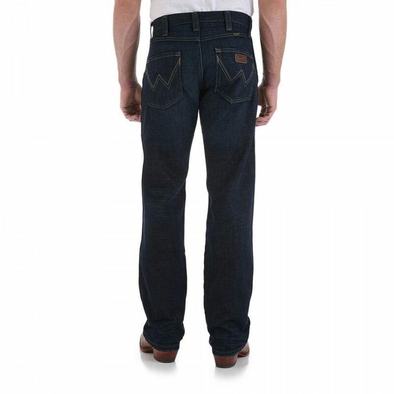 thumbnail image 2 of Men's Wrangler Retro Relaxed Fit Bootcut Jean – True Blue Wash – 100% Cotton (WRT20TB) – Multiple Waist/Inseam 2 of 6