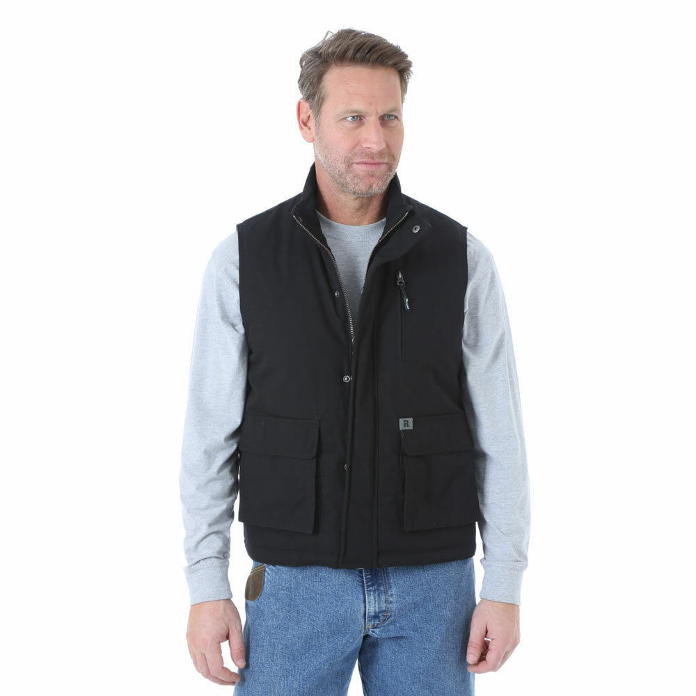 Wrangler® Riggs Workwear Foreman Black Vest – El Nuevo Rancho Grande