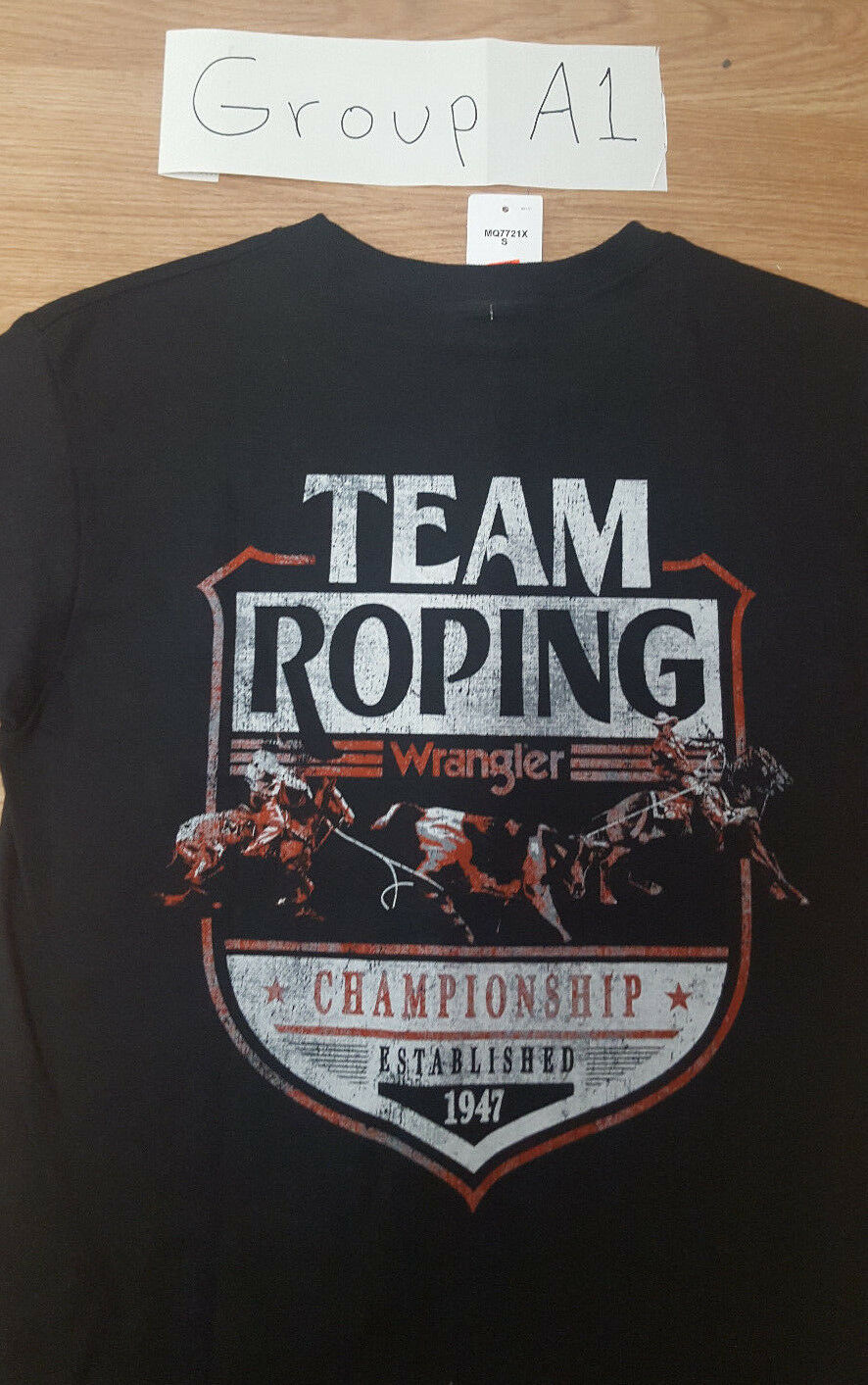 Wrangler® Short Sleeve Team Wrangler Roping T-Shirt – El Nuevo Rancho Grande