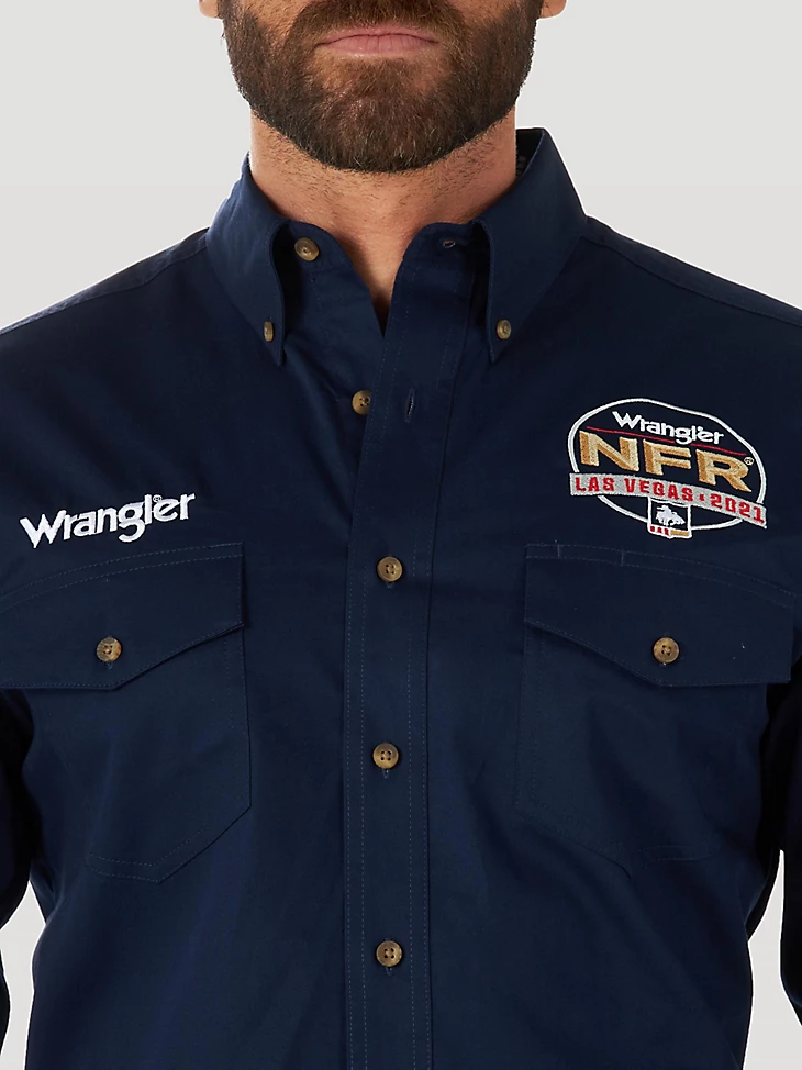 Wrangler® NFR 2021 Long Sleeve Button-Down Solid Shirt – El Nuevo Rancho  Grande
