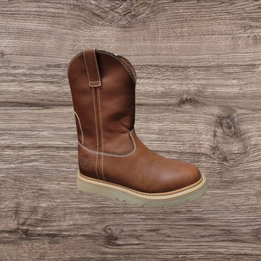 JUSTIN MEN'S WORK BOOTS ROUND TOE - WK3000 TAN
