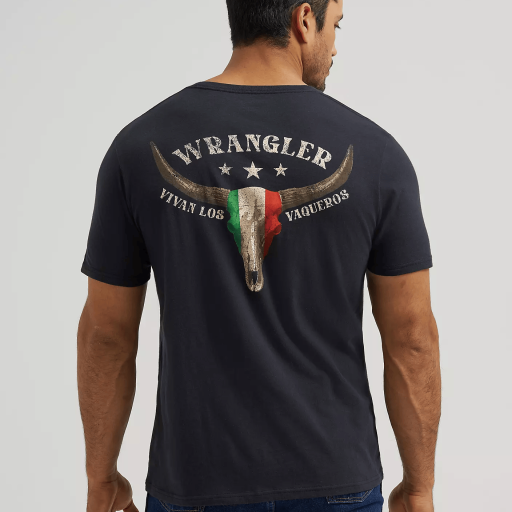 Wrangler Men’s Vaquero Heritage Graphic T-Shirt - Black 112380269