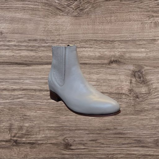 White Diamond Men's Napa Ankle Boot/Botin Charro - Bone/Hueso
