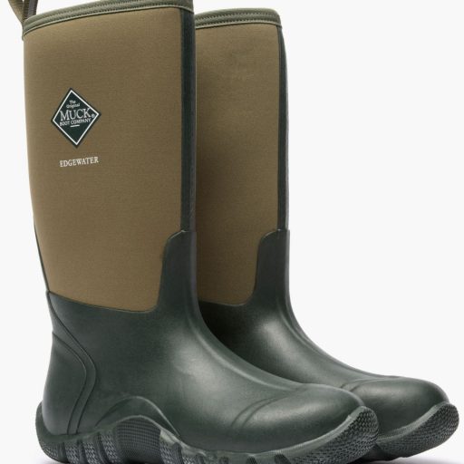 Muck Edgewater Tall Boots Men 15" EWH333T Green Waterproof Outdoor 5mm Neoprene